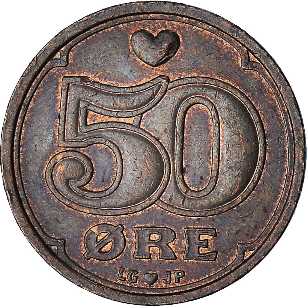 Denemarken, 50 Öre, 1997
