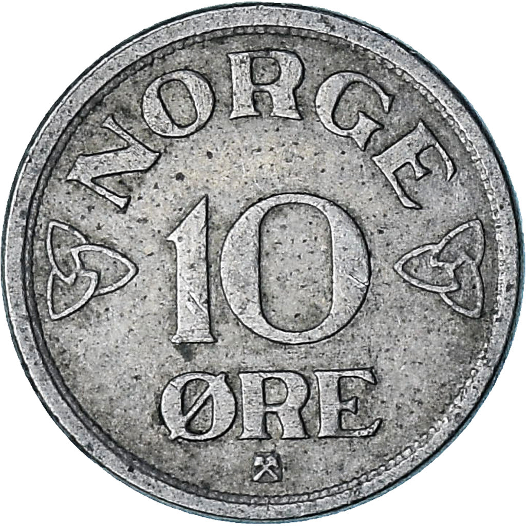 Norwegen, 10 Öre, 1956