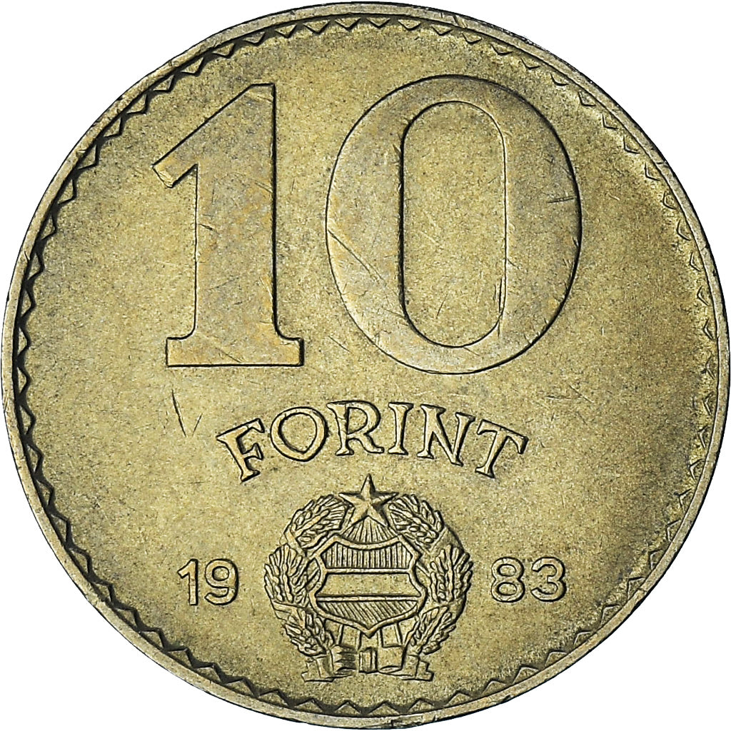 Ungarn, 10 Forint, 1983