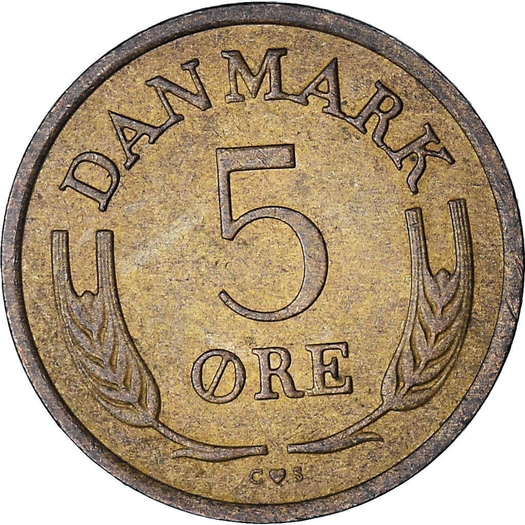 Denemarken, 5 Öre, 1970