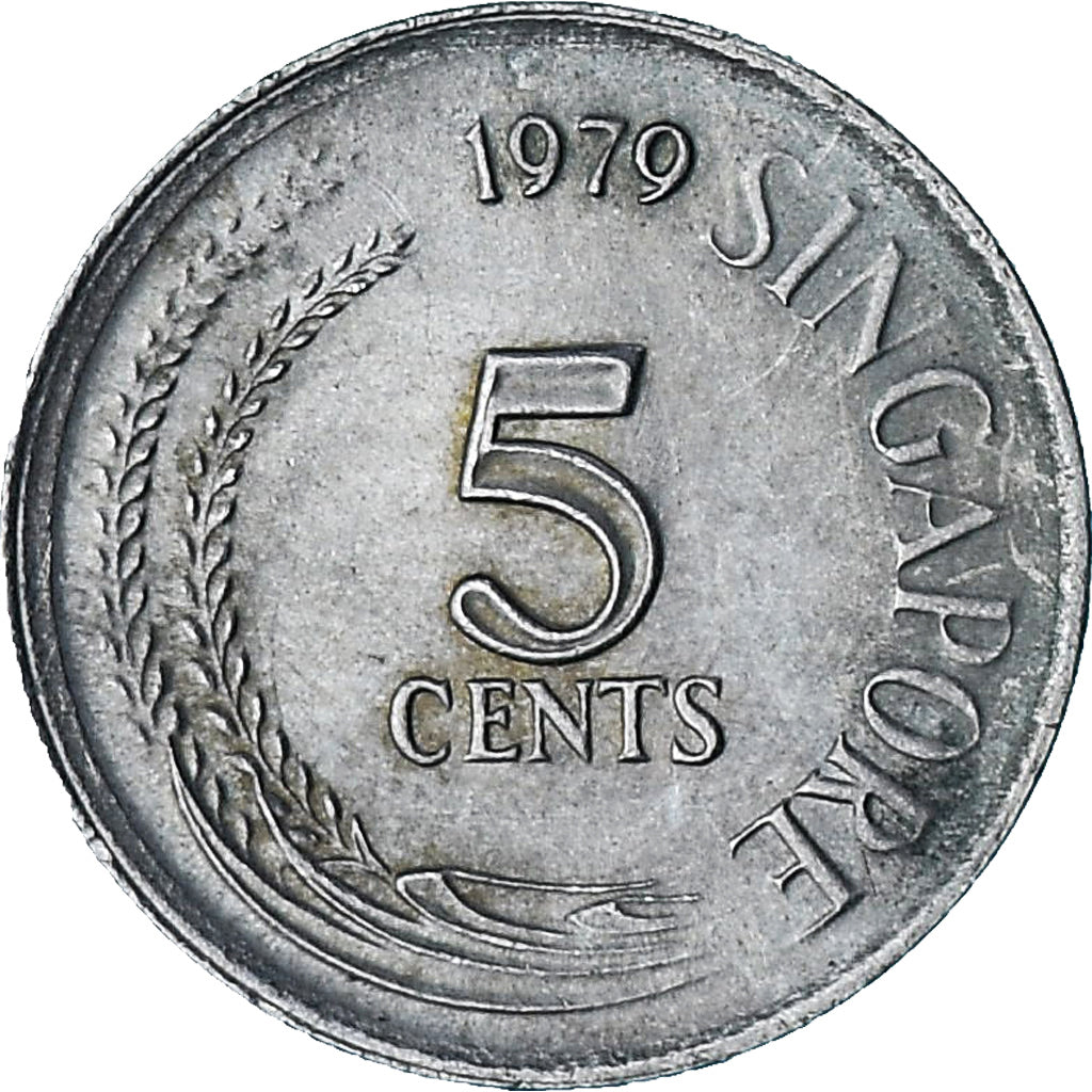 Singapour, 5 Cents, 1979