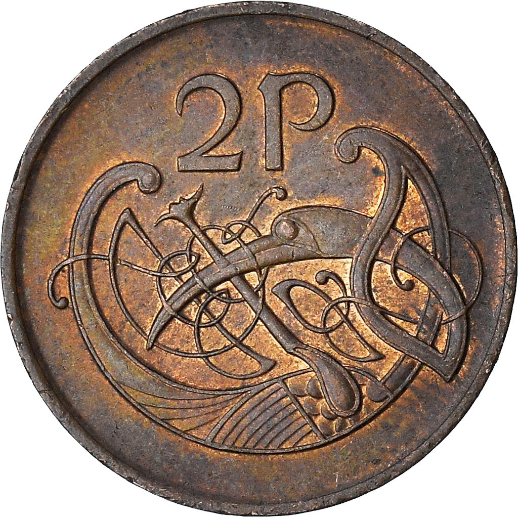 Irlandia, 2 Pence, 1985