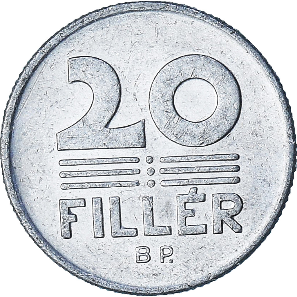 Ungheria, 20 Fillér, 1972