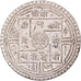 Nepal, Tribhuvan Bir Bikram, 1 Mohar, 1971 (1914), Zilver, PR, KM:682