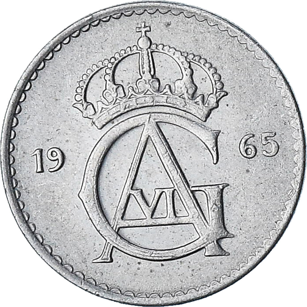 Sweden, 25 Öre, 1965