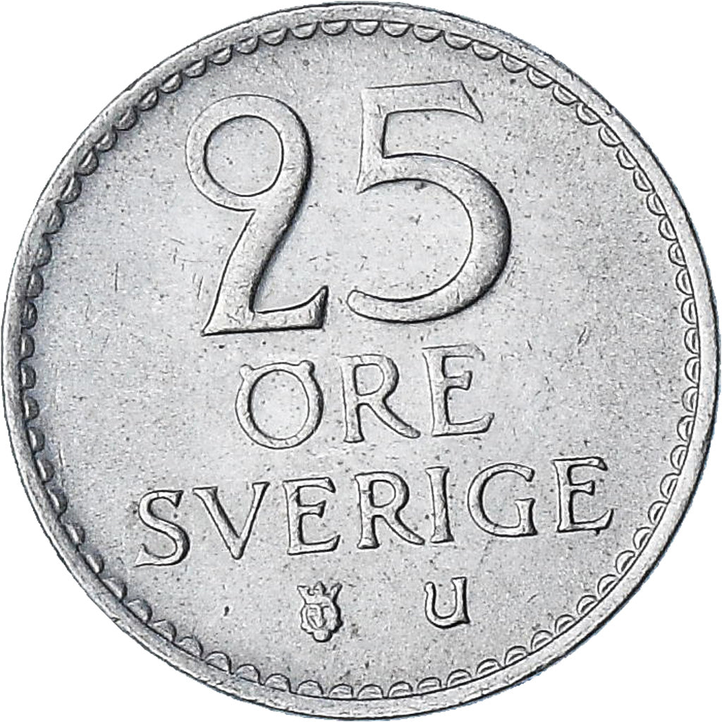 Sweden, 25 Öre, 1965