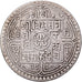 Nepal, Tribhuvana Bir Bikram, 2 Mohars, 1980 (1923), Plata, MBC+, KM:695