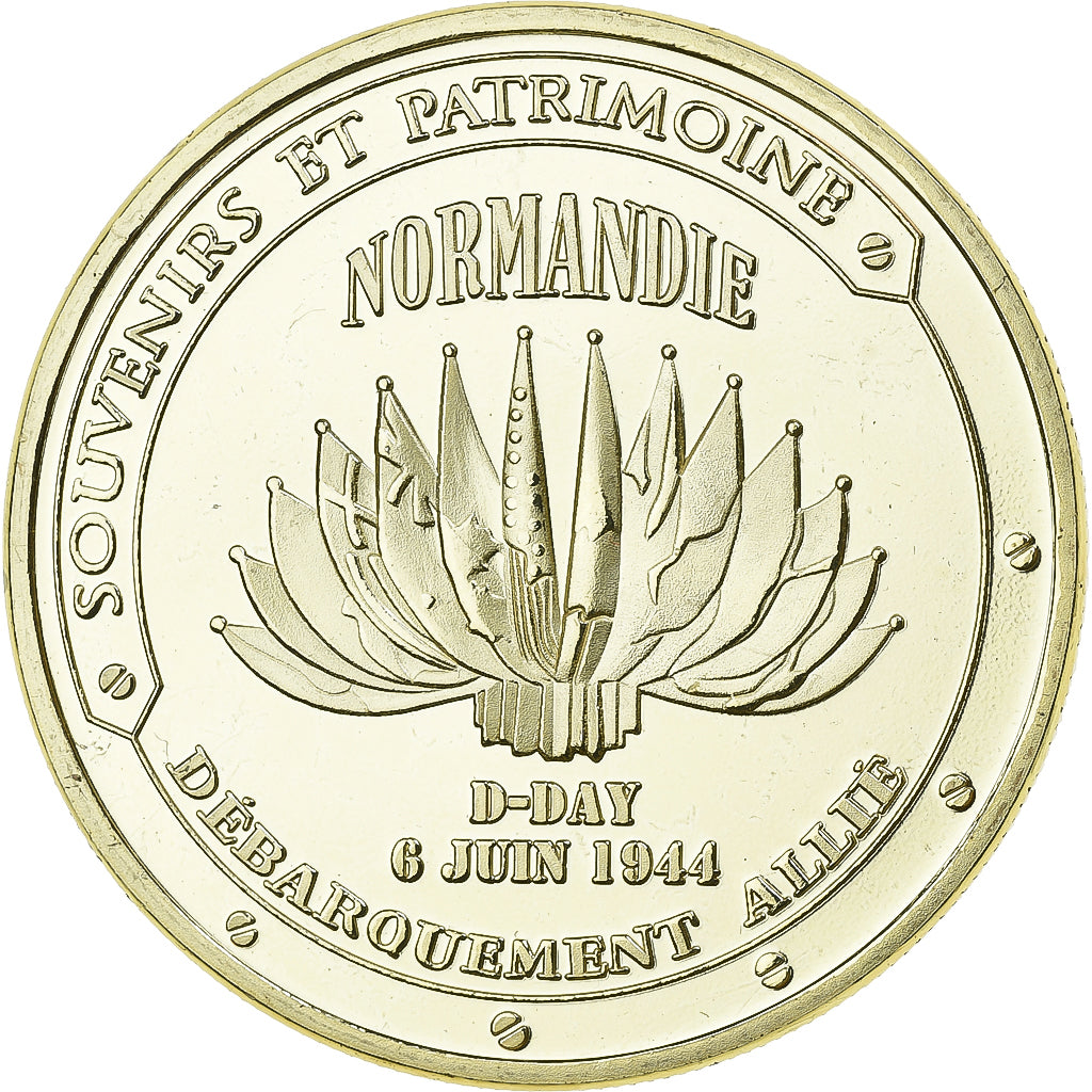 França, medalha, Normandie - Débarquement allié - Juno Beach, 2013, Ferro