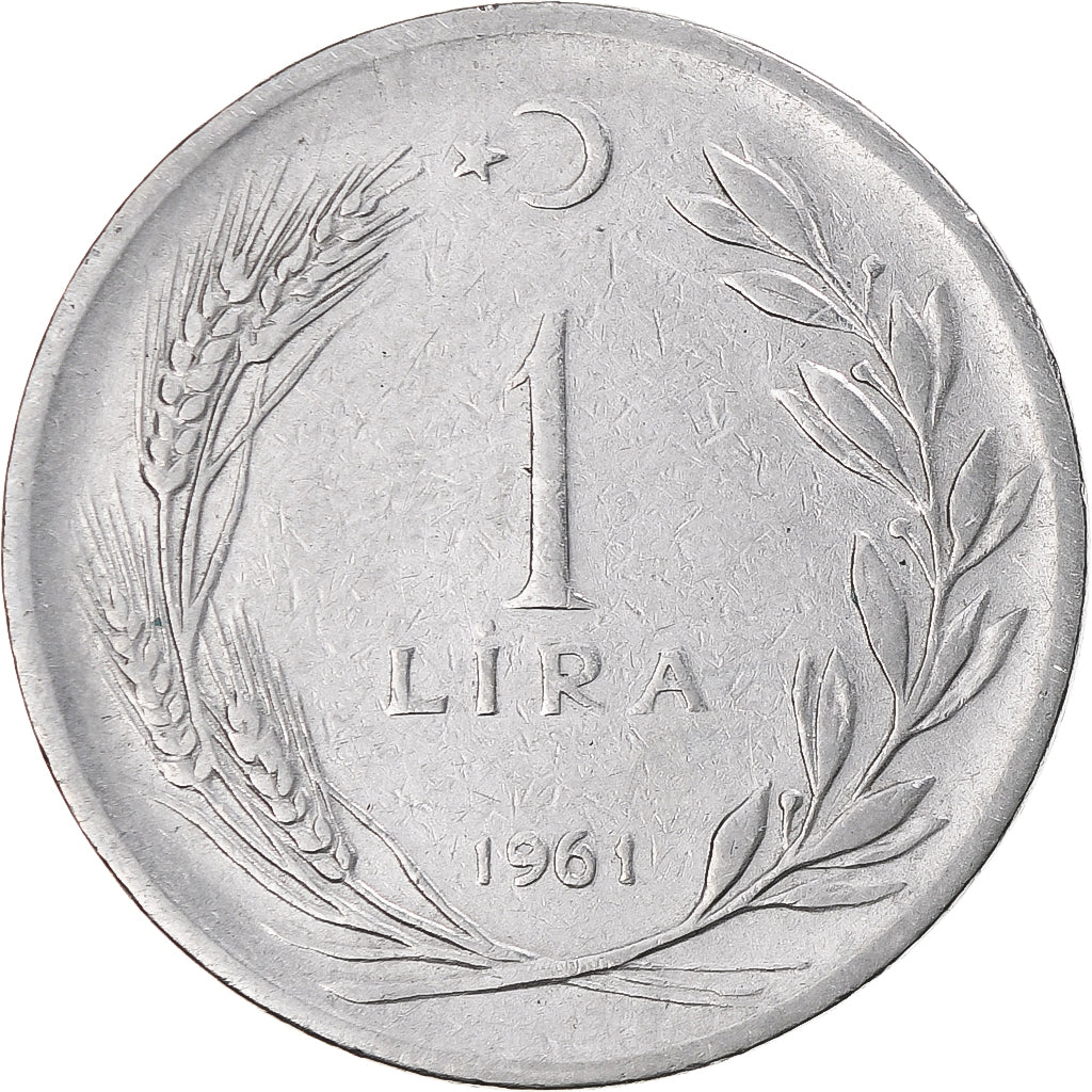 Turkey, Lira, 1961