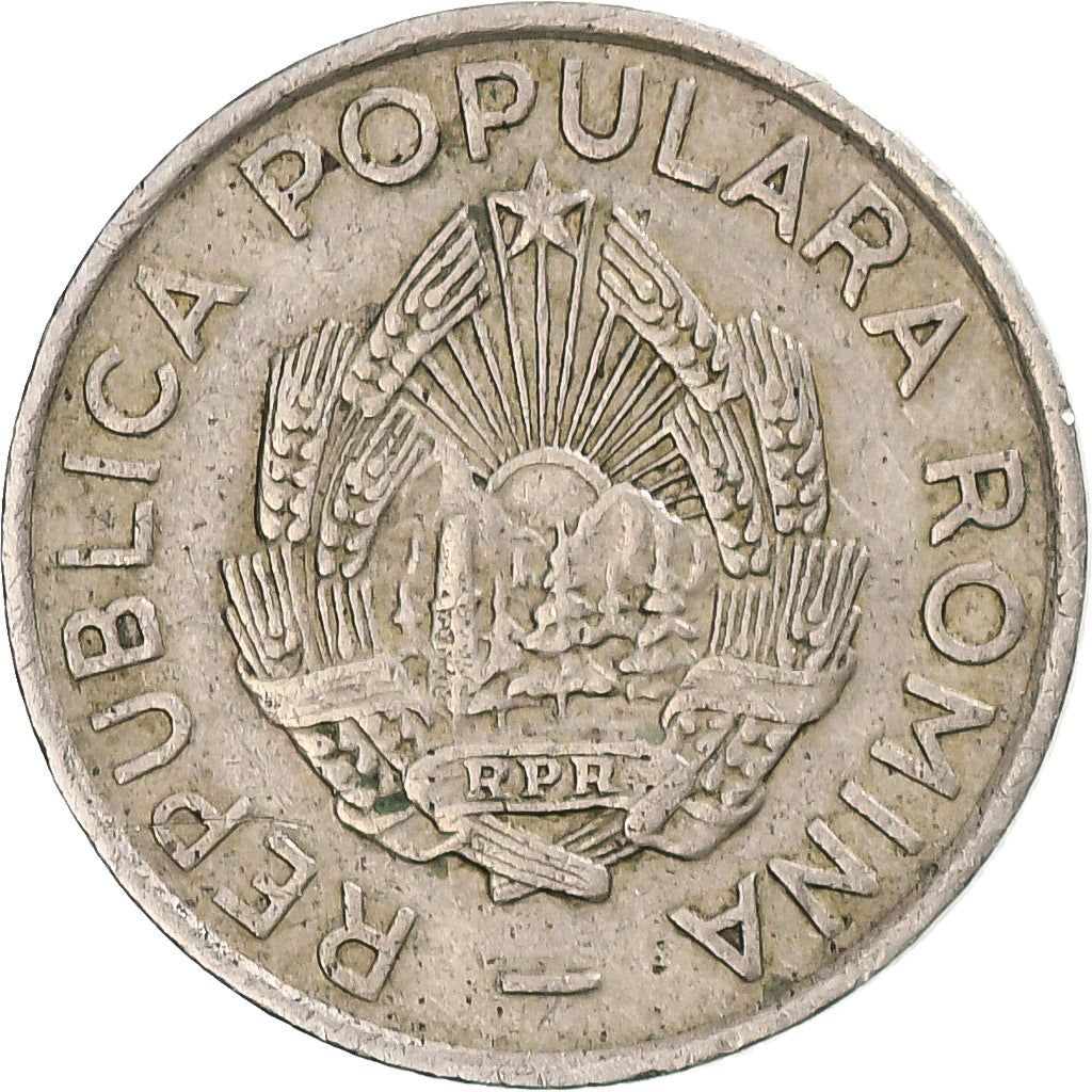 Roumanie, 10 Bani, 1956