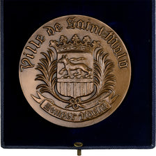 Francja, medal, Ville de Saint-Malo, 1986, Brązowy, Torcheux, AU(55-58)