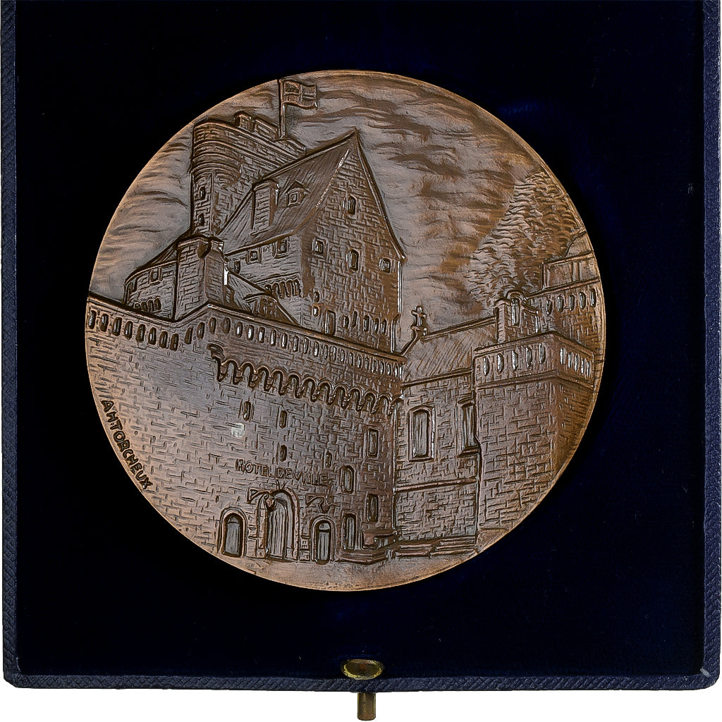 Francja, medal, Ville de Saint-Malo, 1986, Brązowy, Torcheux, AU(55-58)