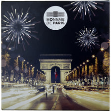 France, 50 Euro, Trésors de Paris, Champs-Élysées, Proof, 2020, MDP, Silver