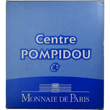 France, 50 Euro, Centre Pompidou, BE, 2010, MDP, Argent, FDC, KM:1685