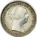 Espanha, Isabel II, 1 Réal, 1853, Seville, Prata, AU(50-53), KM:598.3