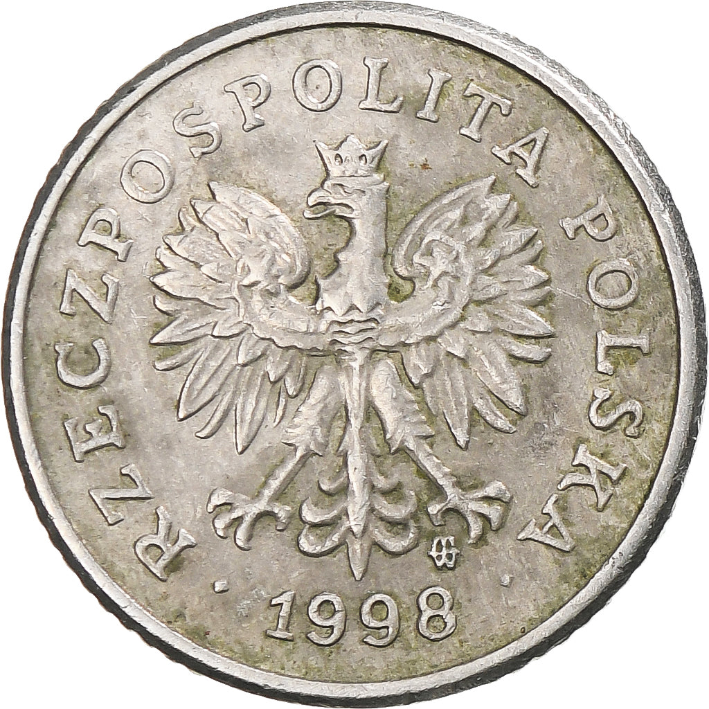 Poland, 10 Groszy, 1998
