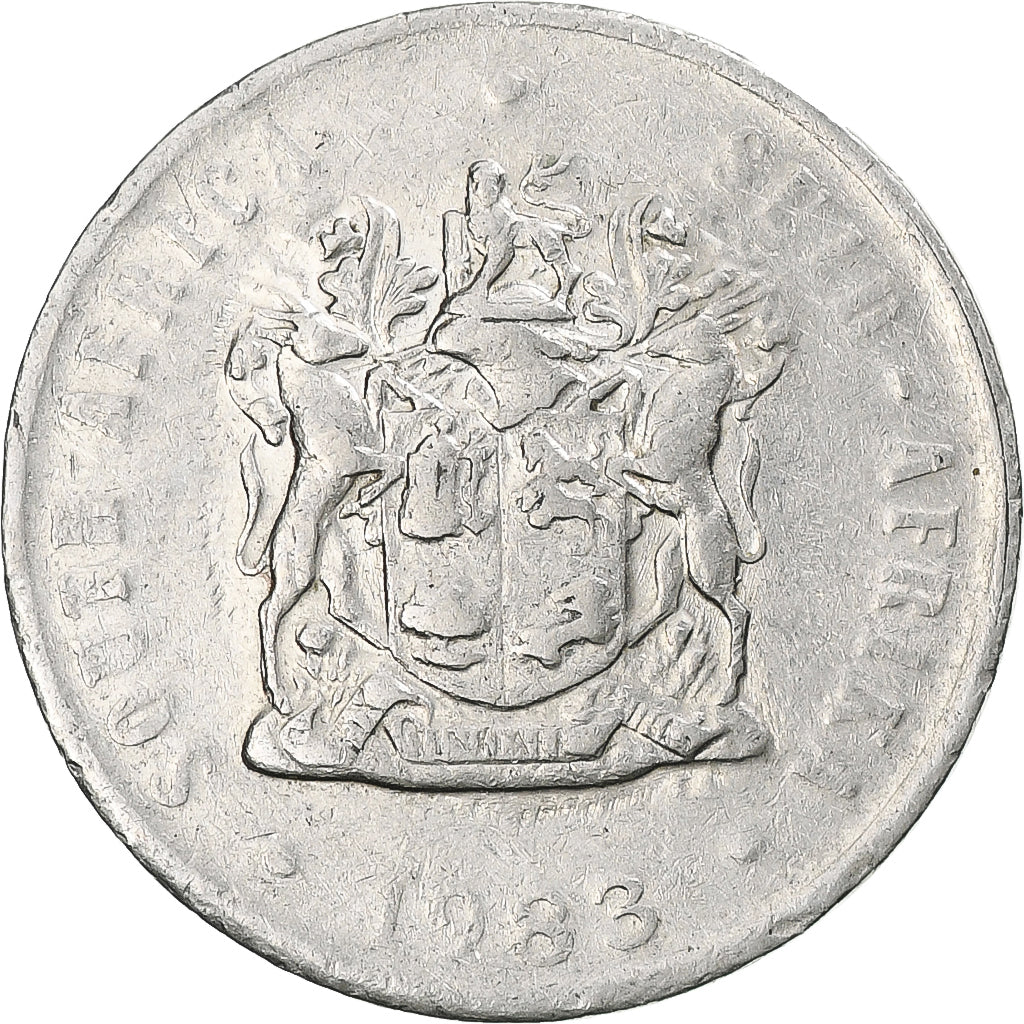 África do Sul, 10 Cents, 1983