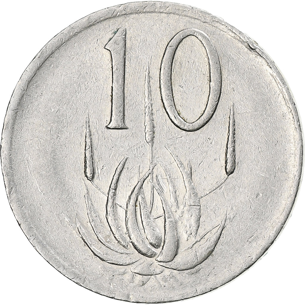 África do Sul, 10 Cents, 1983