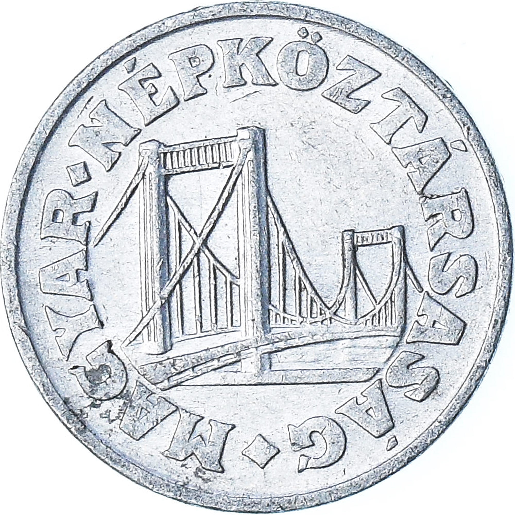 Ungarn, 50 Fillér, 1986