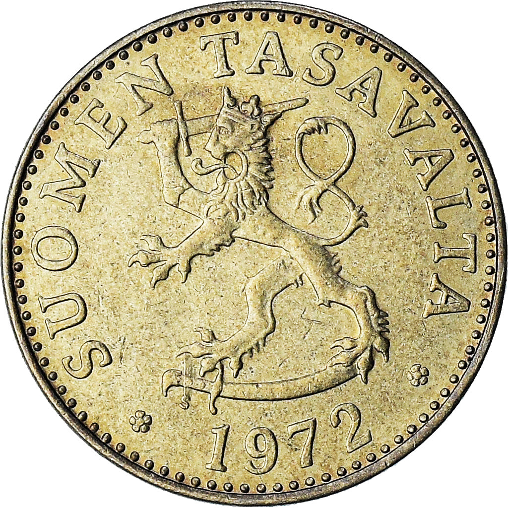 Finlândia, 50 Penniä, 1972