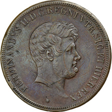Kingdom of the Two Sicilies, Ferdinando II, 5 Tornesi, 1848, Naples, Miedź