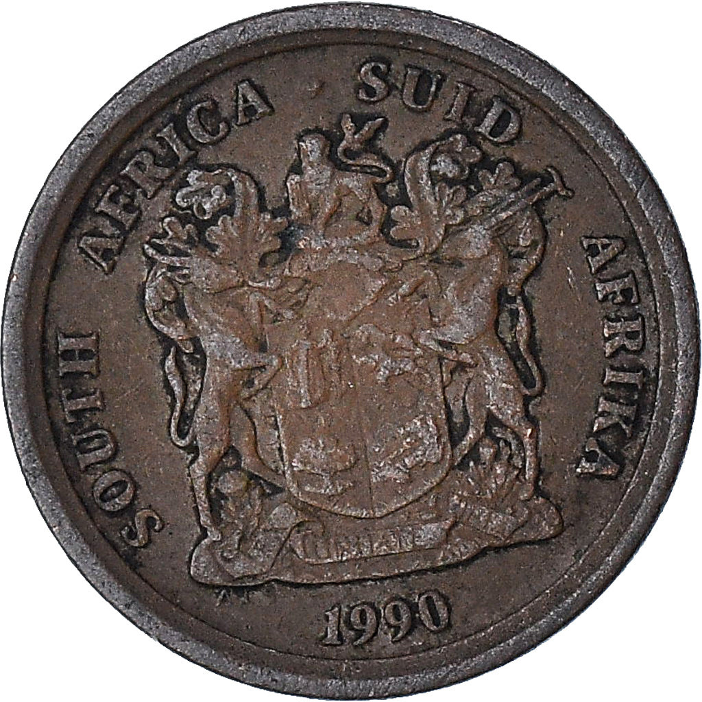 Sudáfrica, 5 Cents, 1990
