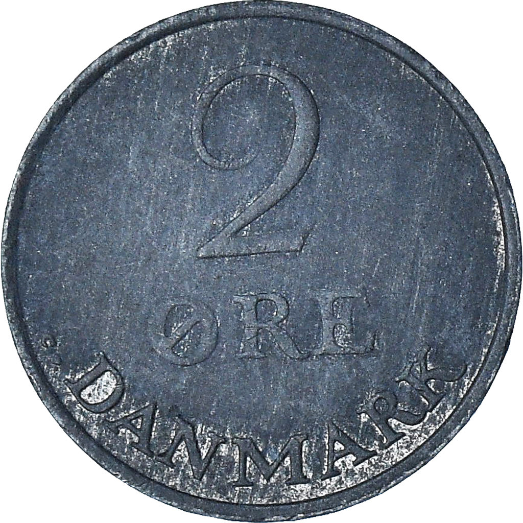 Dinamarca, 2 Öre, 1967