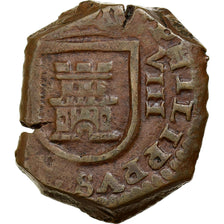 Spain, Philip IV, 8 Maravedis, 1622, Madrid, COB, Copper, VF(30-35), KM:10.5