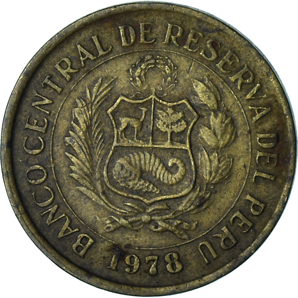 Peru, 5 Soles, 1978