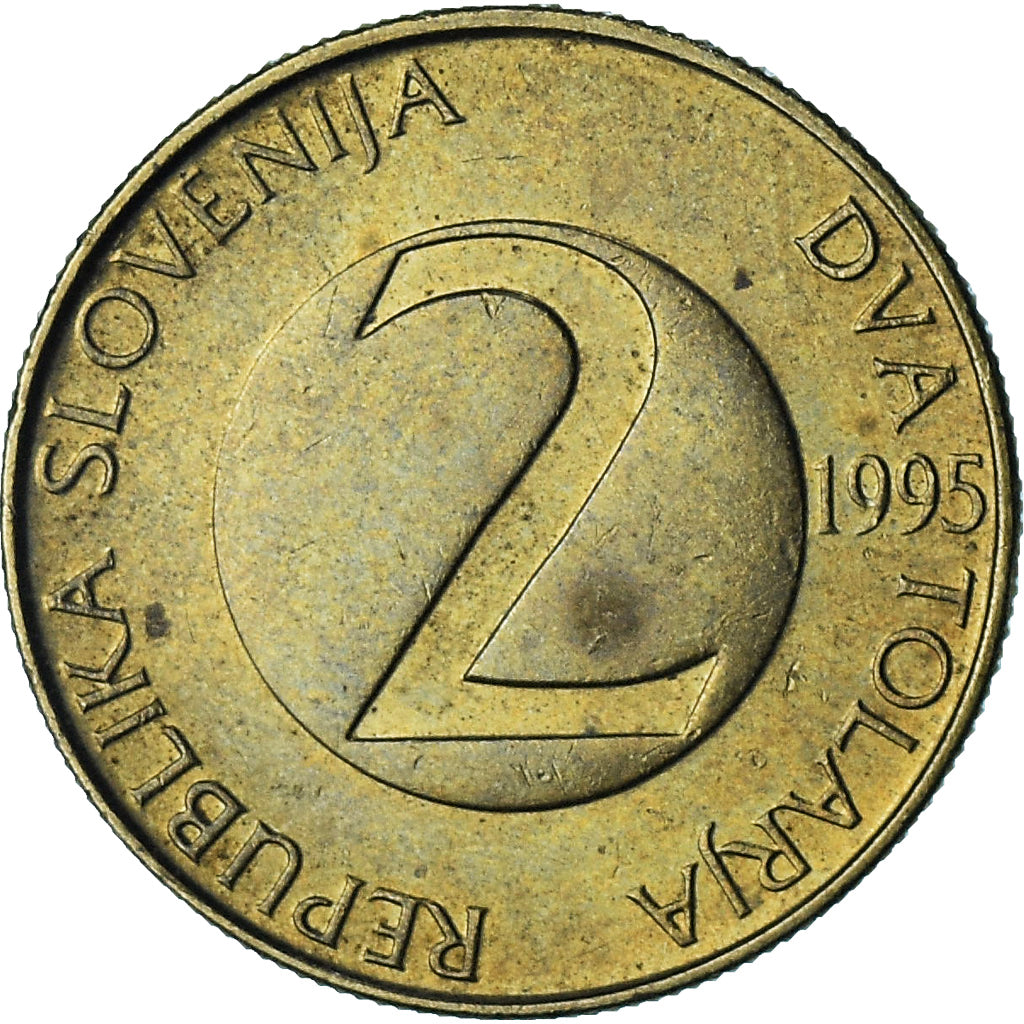 Eslovénia, 2 Tolarja, 1995