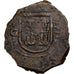 Spain, Philip IV, 8 Maravedis, 1624, Grenade, COB, Copper, VF(20-25), KM:10.4