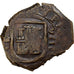 Spain, Philip IV, 8 Maravedis, 1625, Grenade, COB, Copper, VF(20-25), KM:10.4