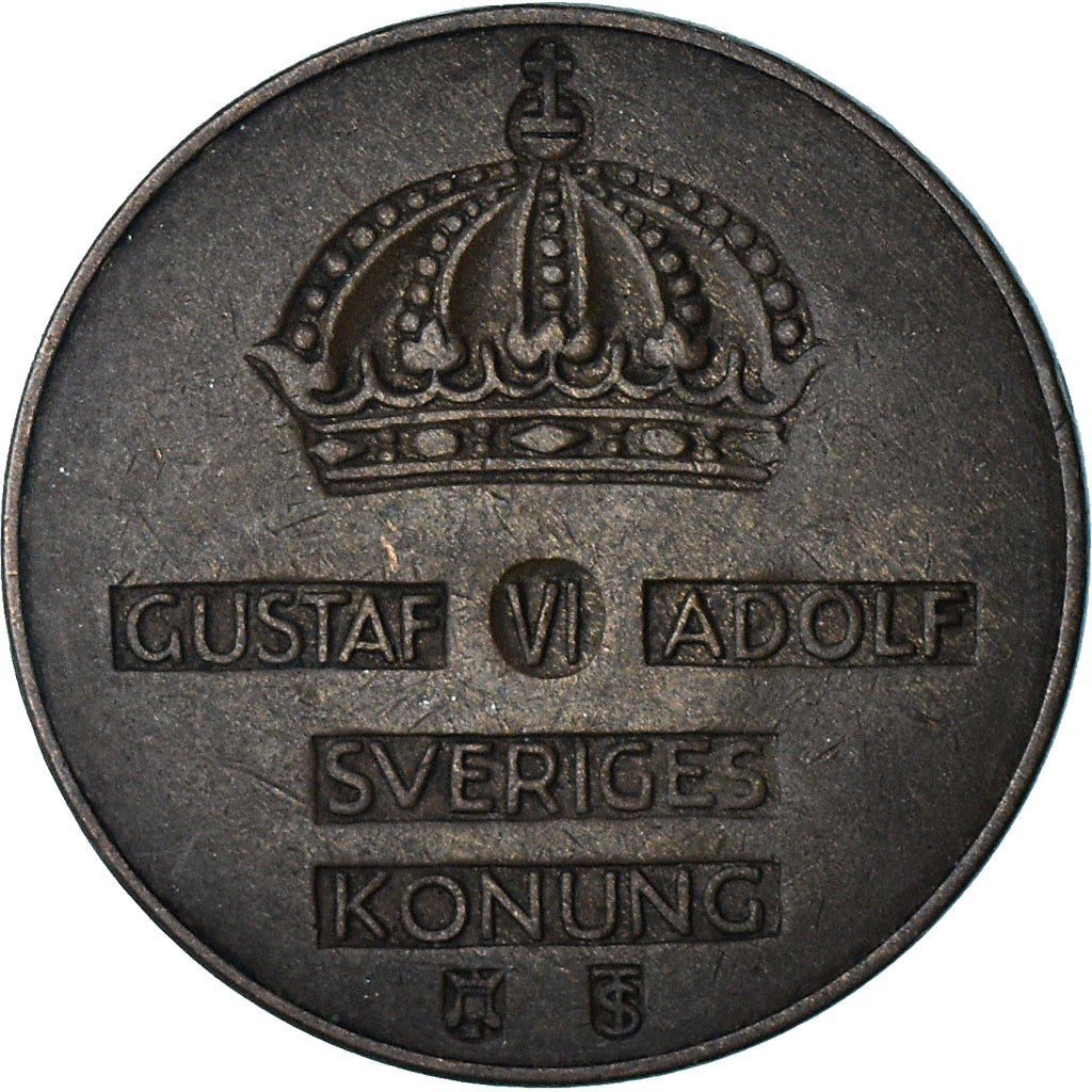 Zweden, 5 Öre, 1952