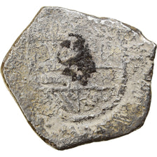 Spain, 2 Reales, Uncertain date, COB, Silver, F(12-15)
