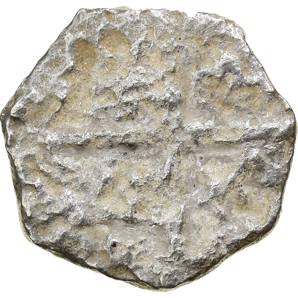 Hiszpania, 2 Reales, Uncertain date, COB, Srebro, F(12-15)