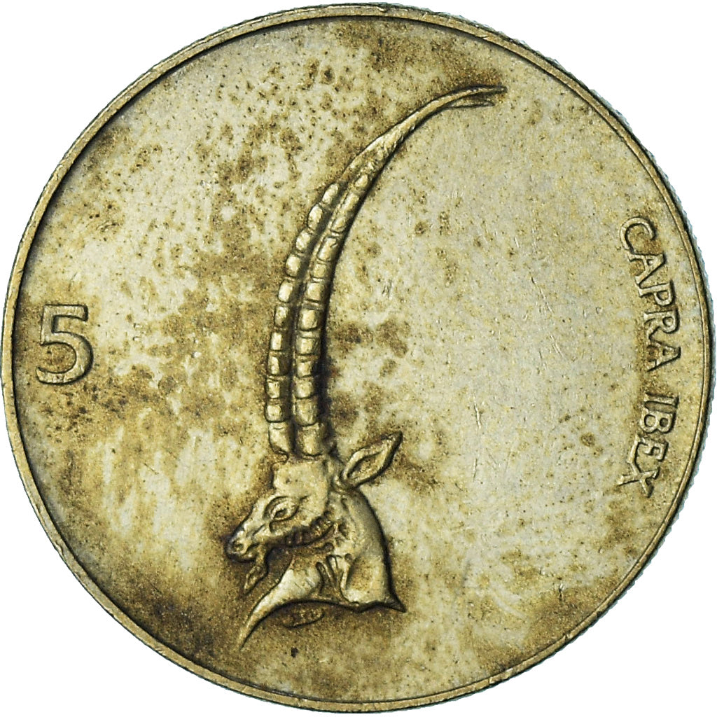 Slovenia, 5 Tolarjev, 1994