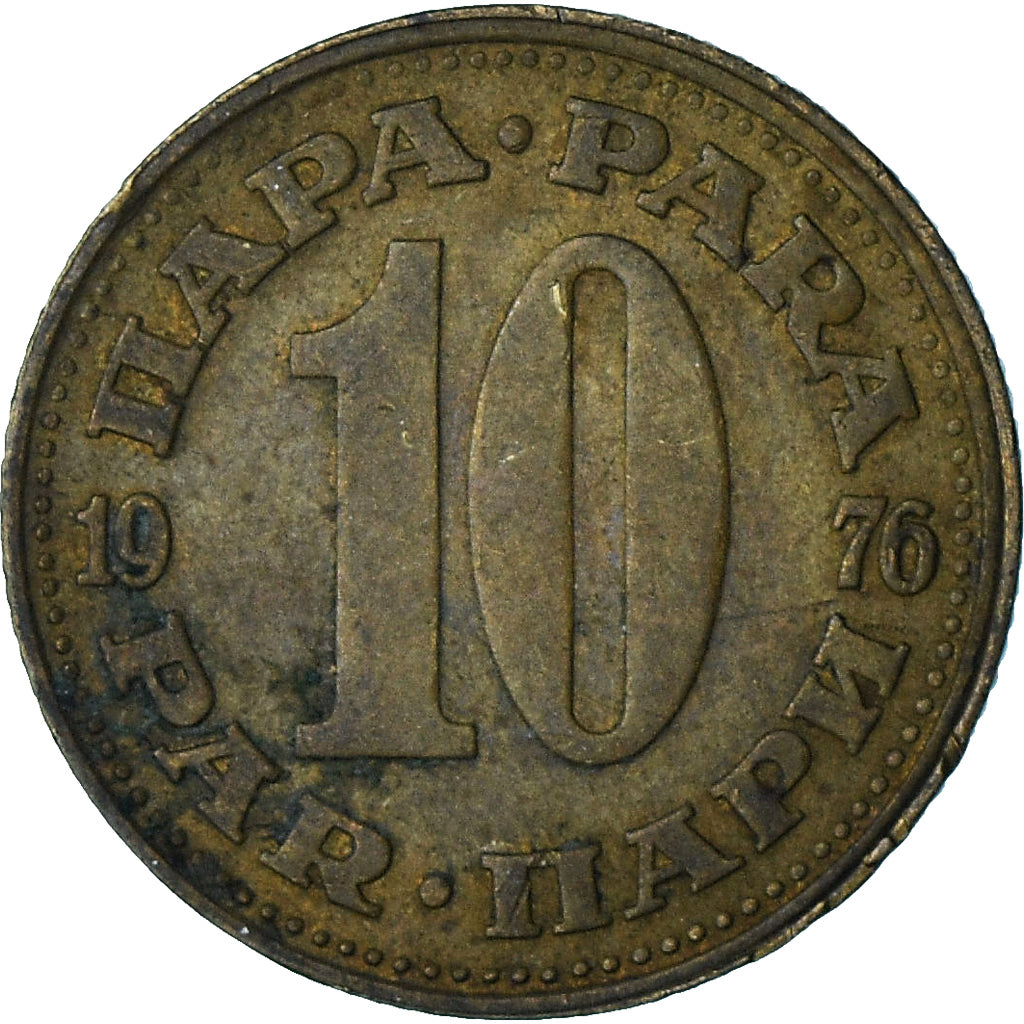 Joegoslaviëe, 10 Para, 1976