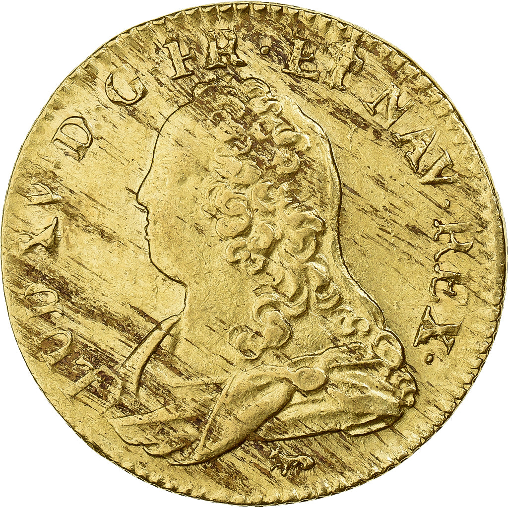 Frankrijk, Louis XV, Louis d'Or, 1726, Paris, Goud, ZF, Gadoury:340