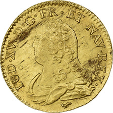 Frankrijk, Louis XV, Louis d'Or, 1727, Paris, Goud, FR+, Gadoury:340