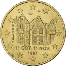 Frankreich, 1 Euro de Tours et Touraine, Maisons à colombages, 1997, Messing