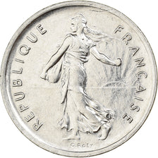 Francia, 5 Francs, Semeuse, 1970, Paris, Fautée, Rame-nichel, BB+, Gadoury:771
