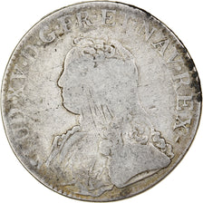 Frankreich, Louis XV, Ecu aux branches d'olivier, 1726, Rouen, Silber, S
