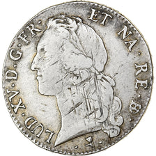 Francja, Louis XV, Écu de Béarn au bandeau, 1769, Pau, Srebro, VF(20-25)