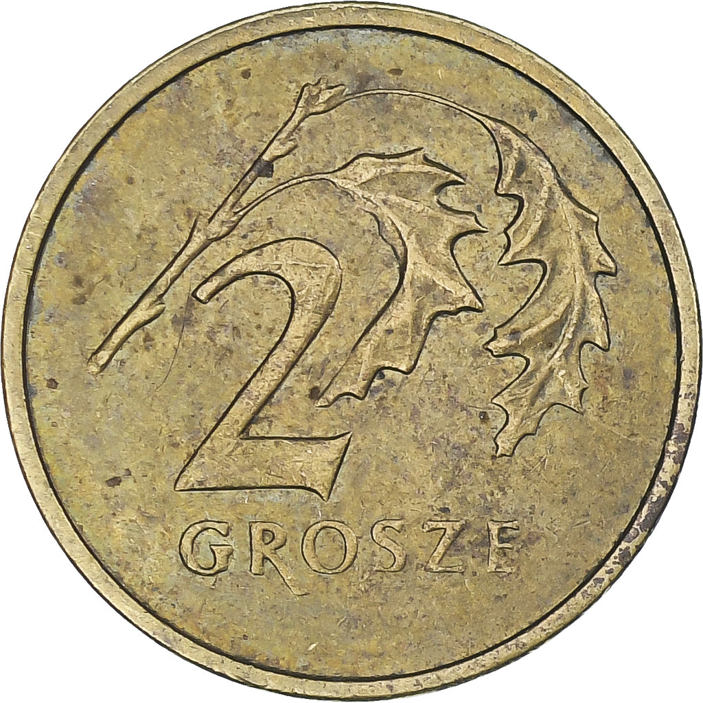 Poland, 2 Grosze, 2004