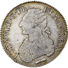 Francia, Louis XVI, Ecu aux branches d'olivier, 1782, Perpignan, Argento, MB