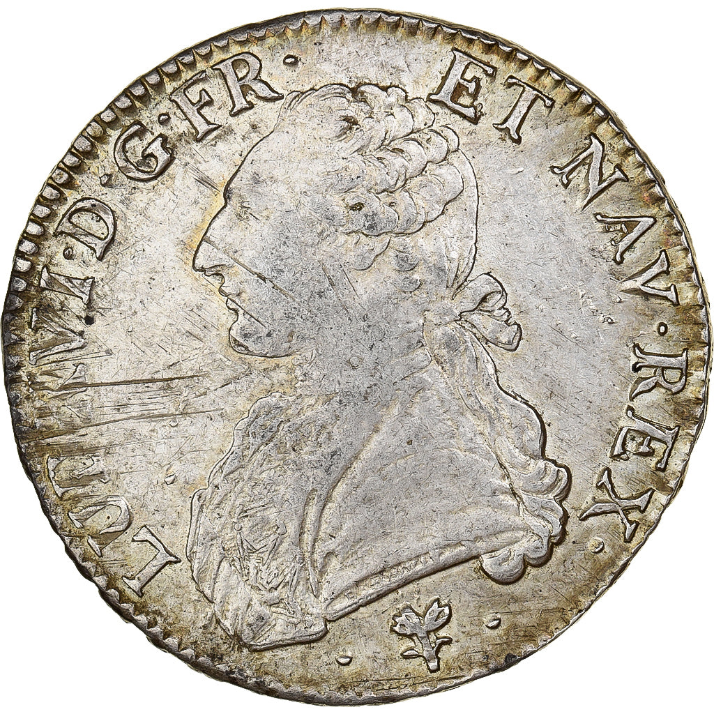 Francja, Louis XVI, Ecu aux branches d'olivier, 1785, Bayonne, Srebro