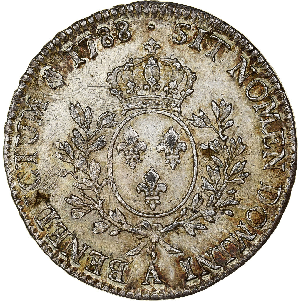 Frankreich, Louis XVI, Ecu aux branches d'olivier, 1788, Paris, Silber, SS