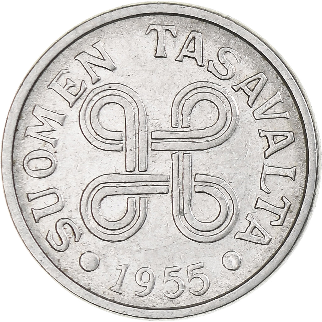 Finlandia, 5 Markkaa, 1955
