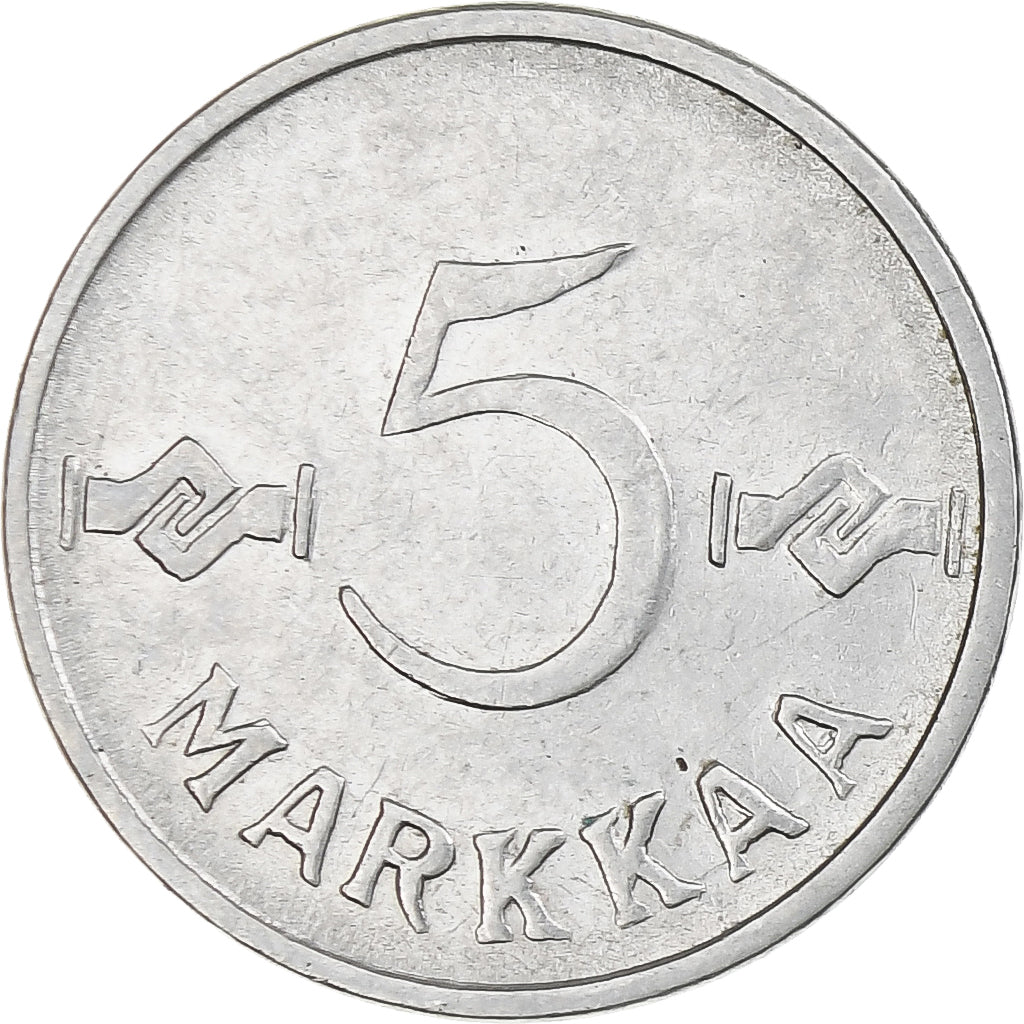 Finlandia, 5 Markkaa, 1955