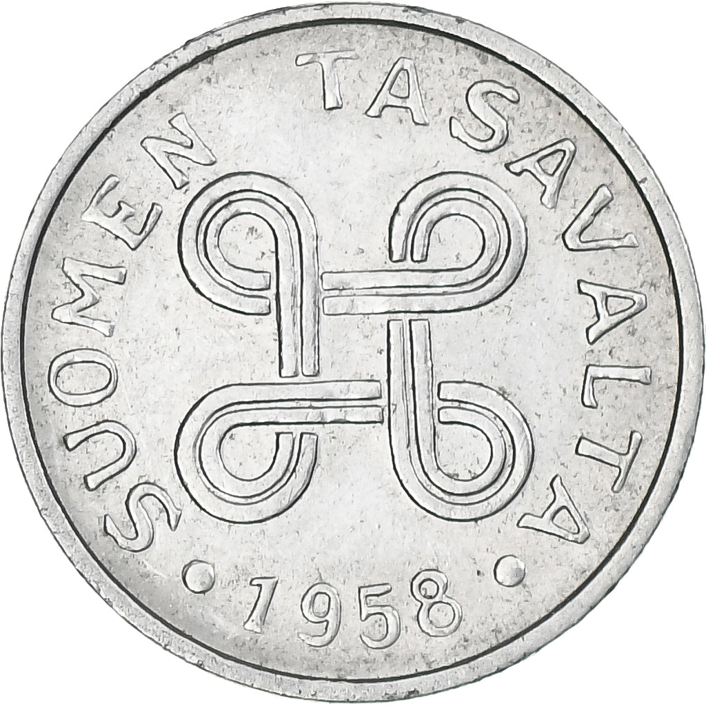 Finlandia, Markka, 1958